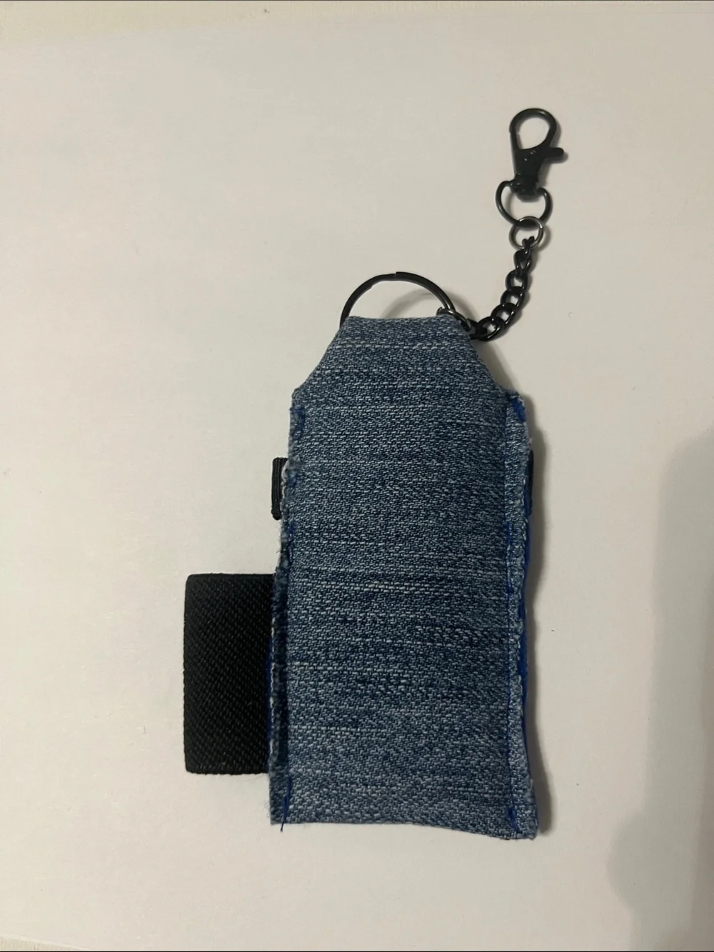 Gift Set Double Denim Lipstick Lip Balm Holder Keychain New York 2 pr Earrings